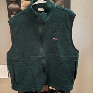 Tommy Hilfiger Dark Green Fleece Vest